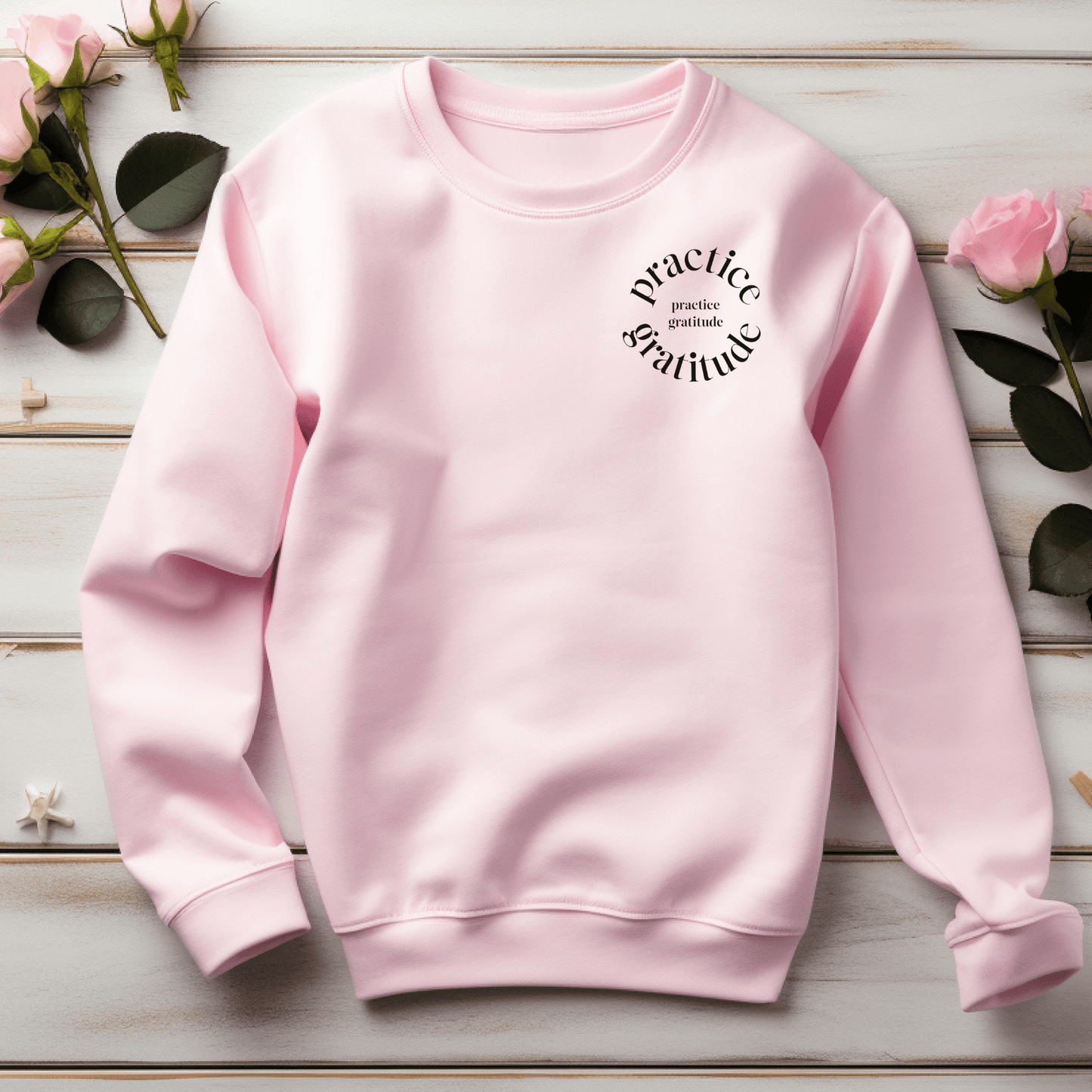 Practice Gratitude Crewneck Sweatshirt