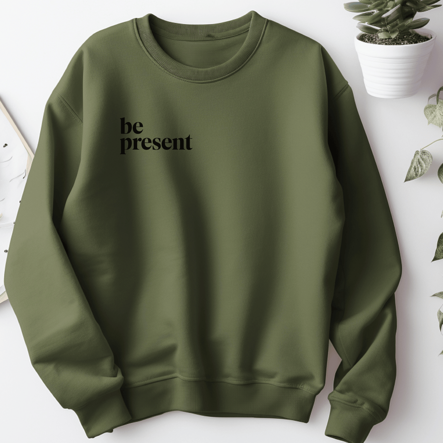 Be Present Crewneck Sweatshirt
