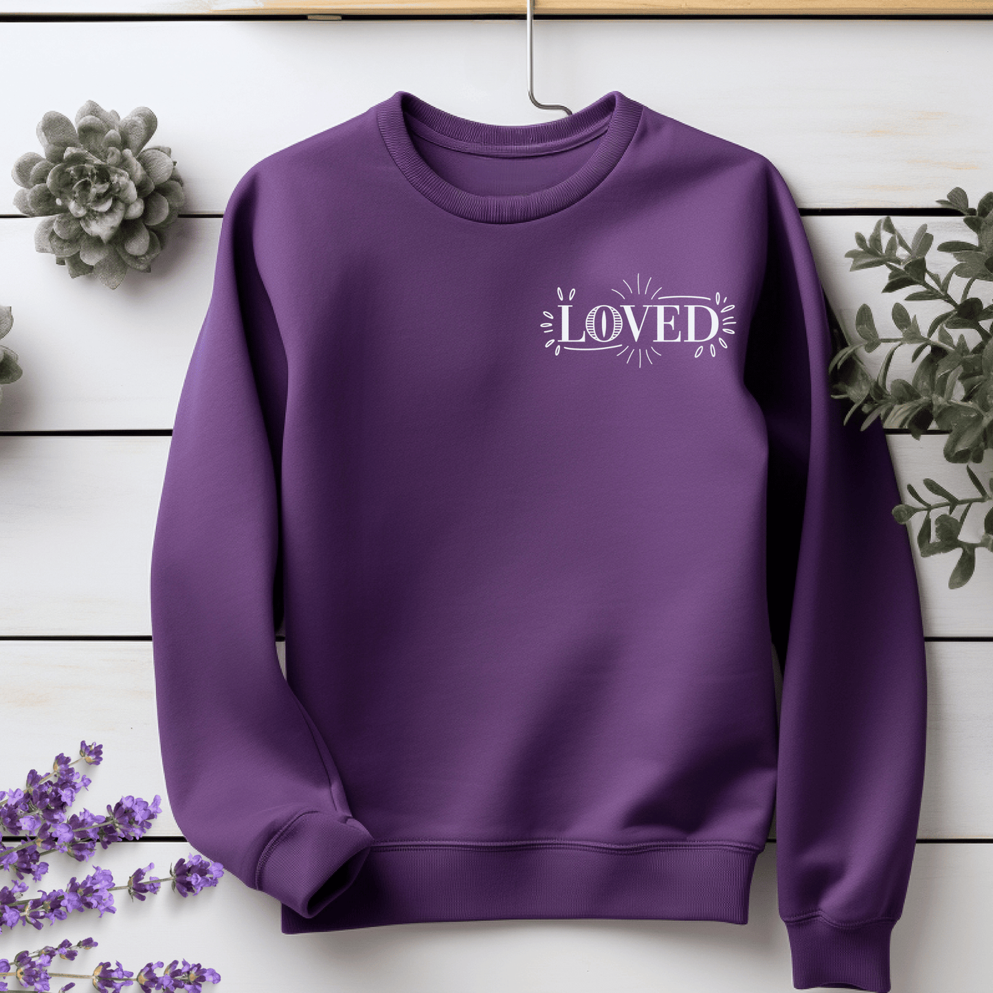 Loved: Flourish Edition Crewneck Sweatshirt